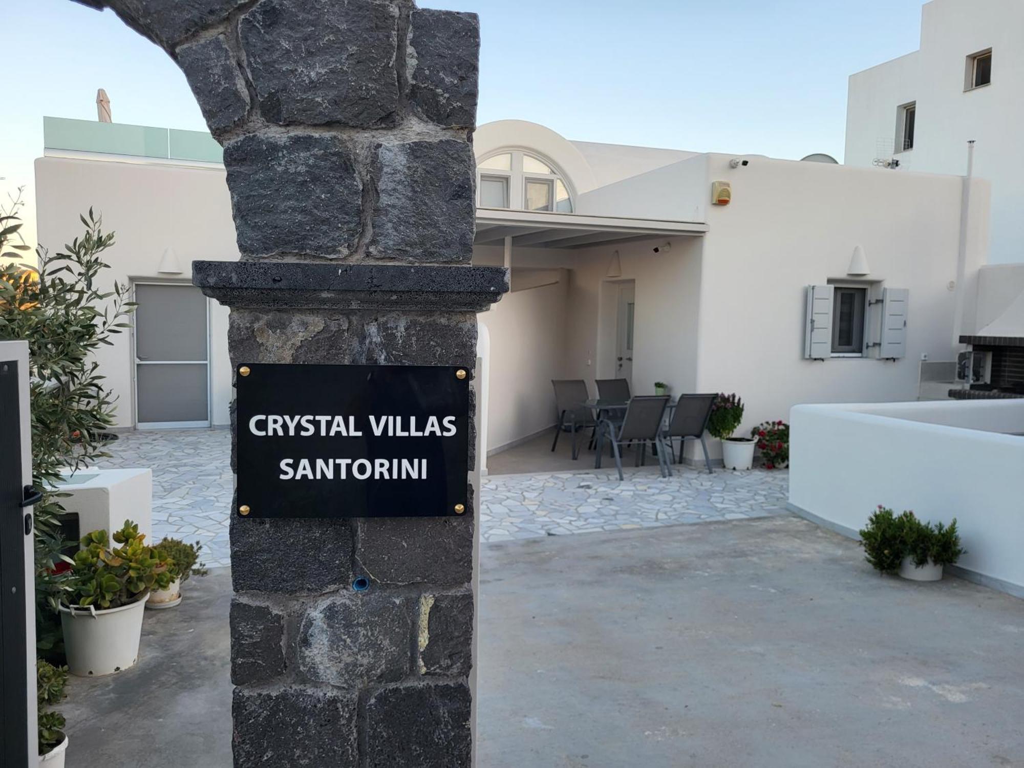 Crystal Villas Santorini Vóthon Dış mekan fotoğraf