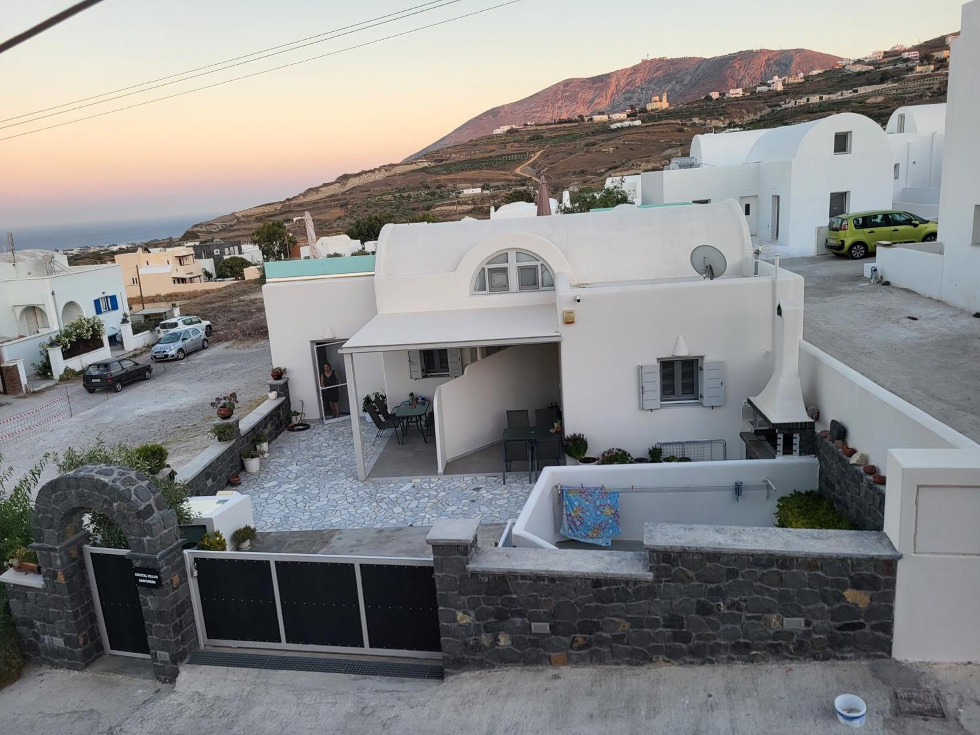 Crystal Villas Santorini Vóthon Dış mekan fotoğraf